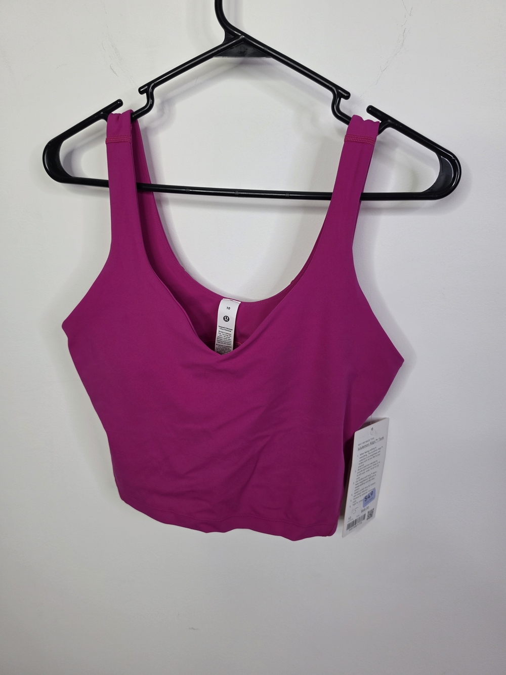 *NEW COLOR* Pink Flare, Align Tank, Size 10